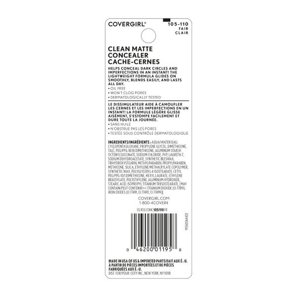 Clean Matte Oil-Free Concealer - US 3454
