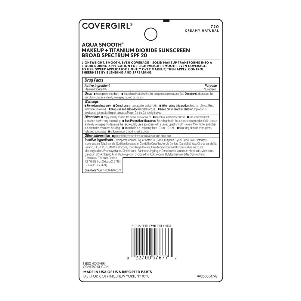 Aquasmooth Compact Foundation - US 4603