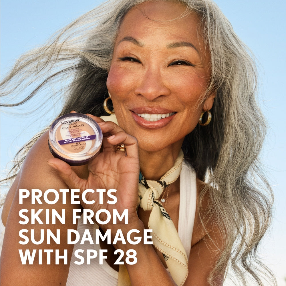 Simply Ageless + Olay Instant Wrinkle-Defying Foundation - US 0655