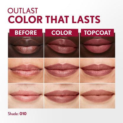 Outlast All-Day Lip Color With Topcoat - US 2796