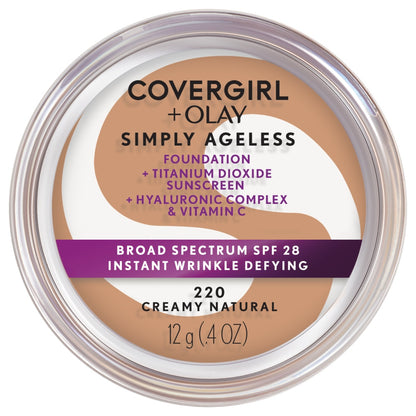 Simply Ageless + Olay Instant Wrinkle-Defying Foundation - US 5936