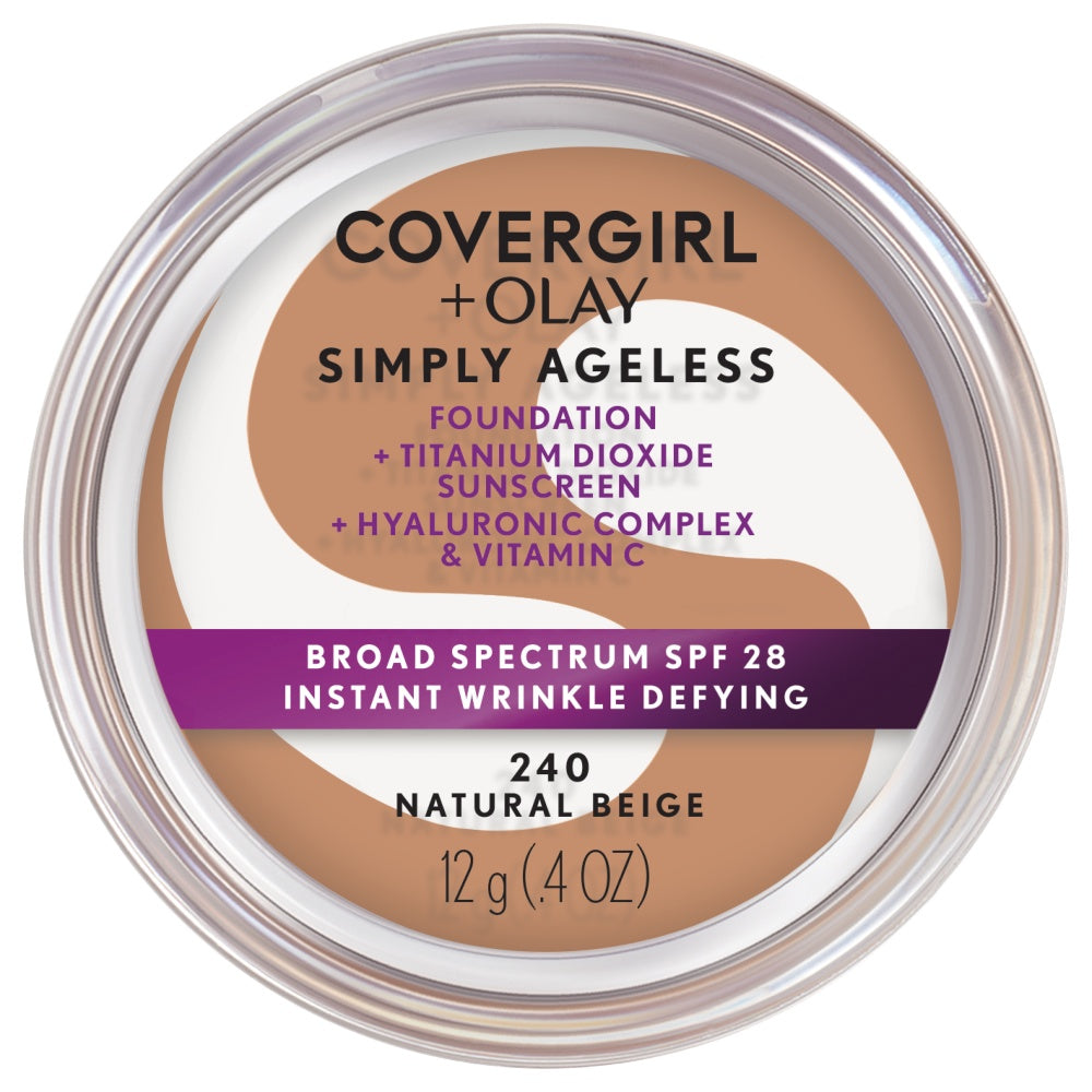 Simply Ageless + Olay Instant Wrinkle-Defying Foundation - US 4128