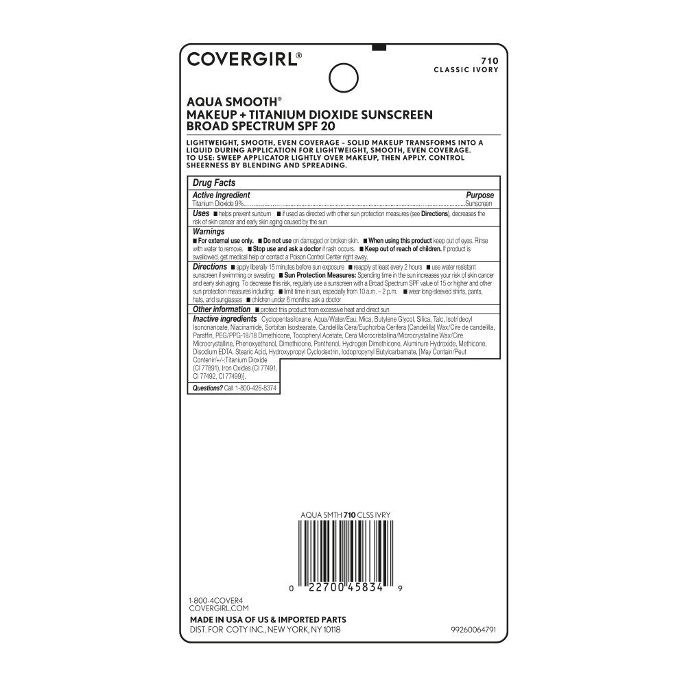 Aquasmooth Compact Foundation - US 5902