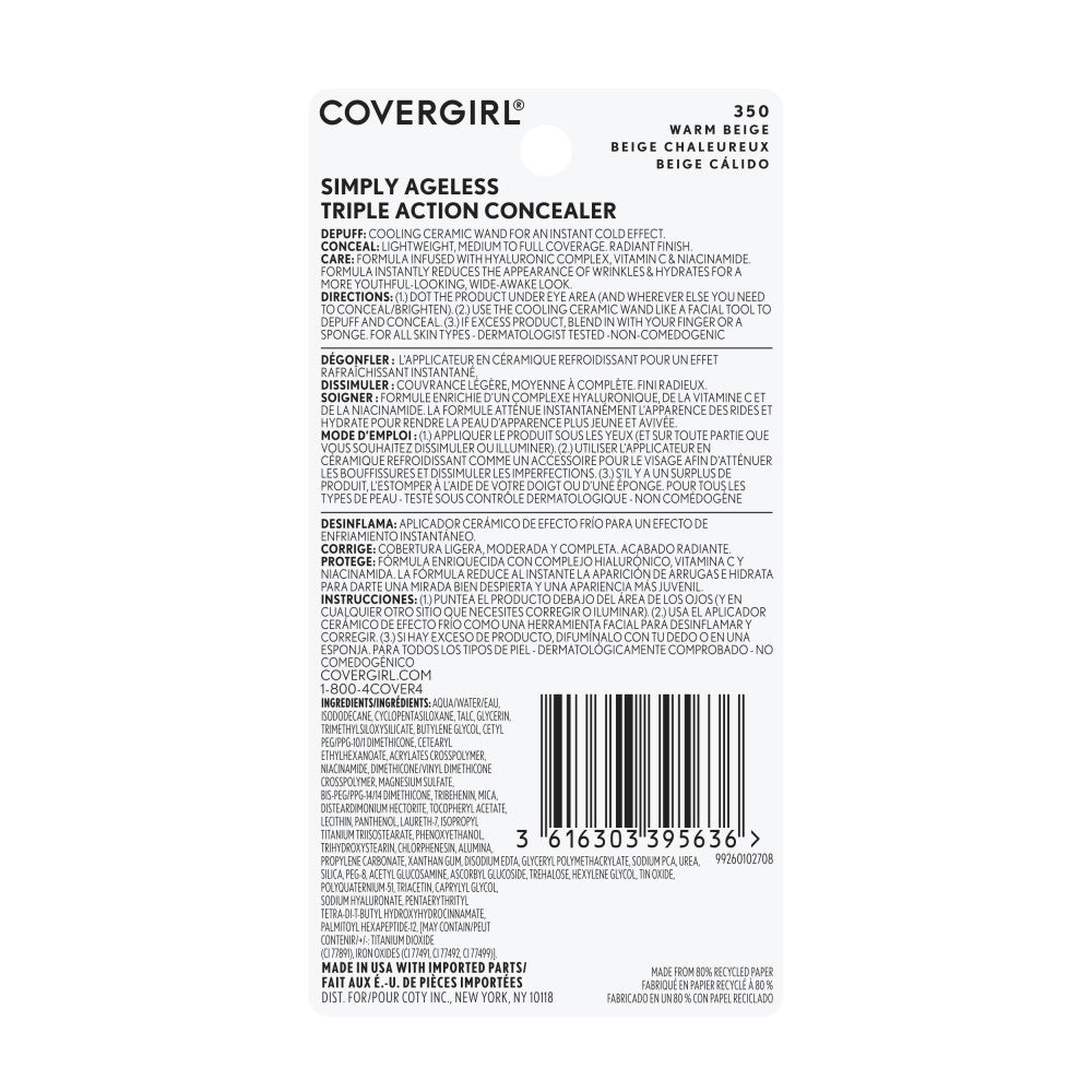 Simply Ageless Triple Action Concealer - US 1713