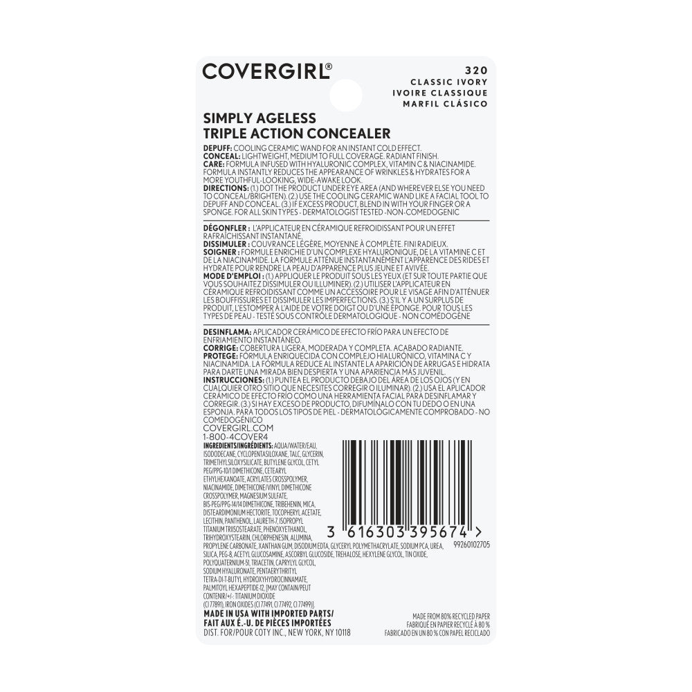 Simply Ageless Triple Action Concealer - US 0230