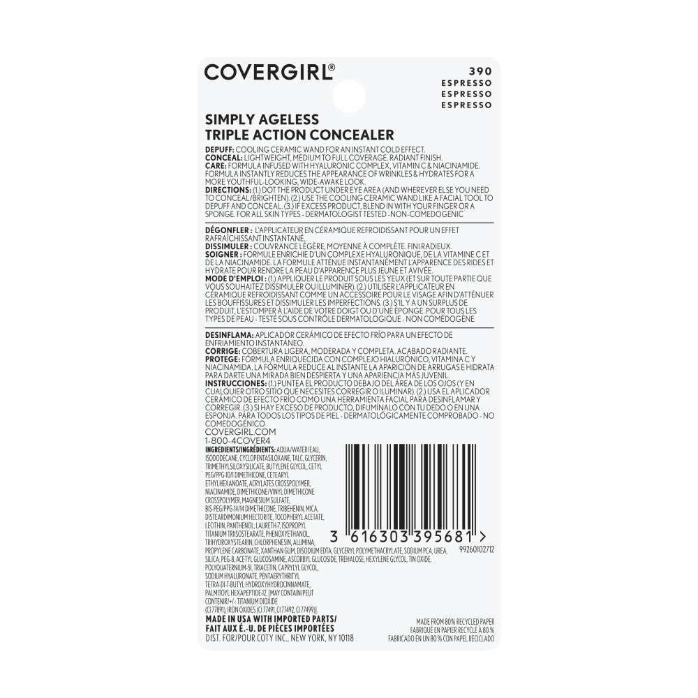 Simply Ageless Triple Action Concealer - US 7992
