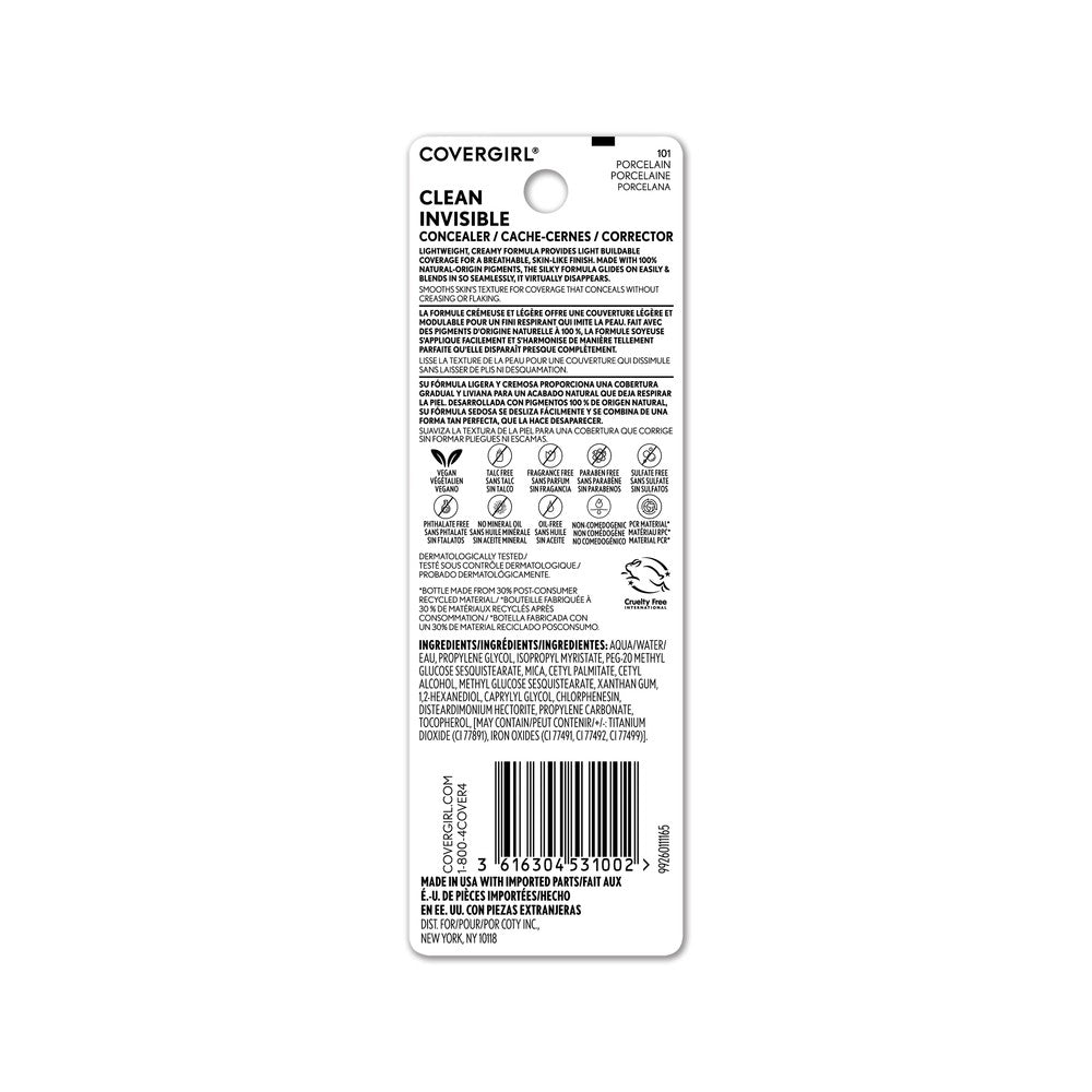 Clean Invisible Concealer - US 2089