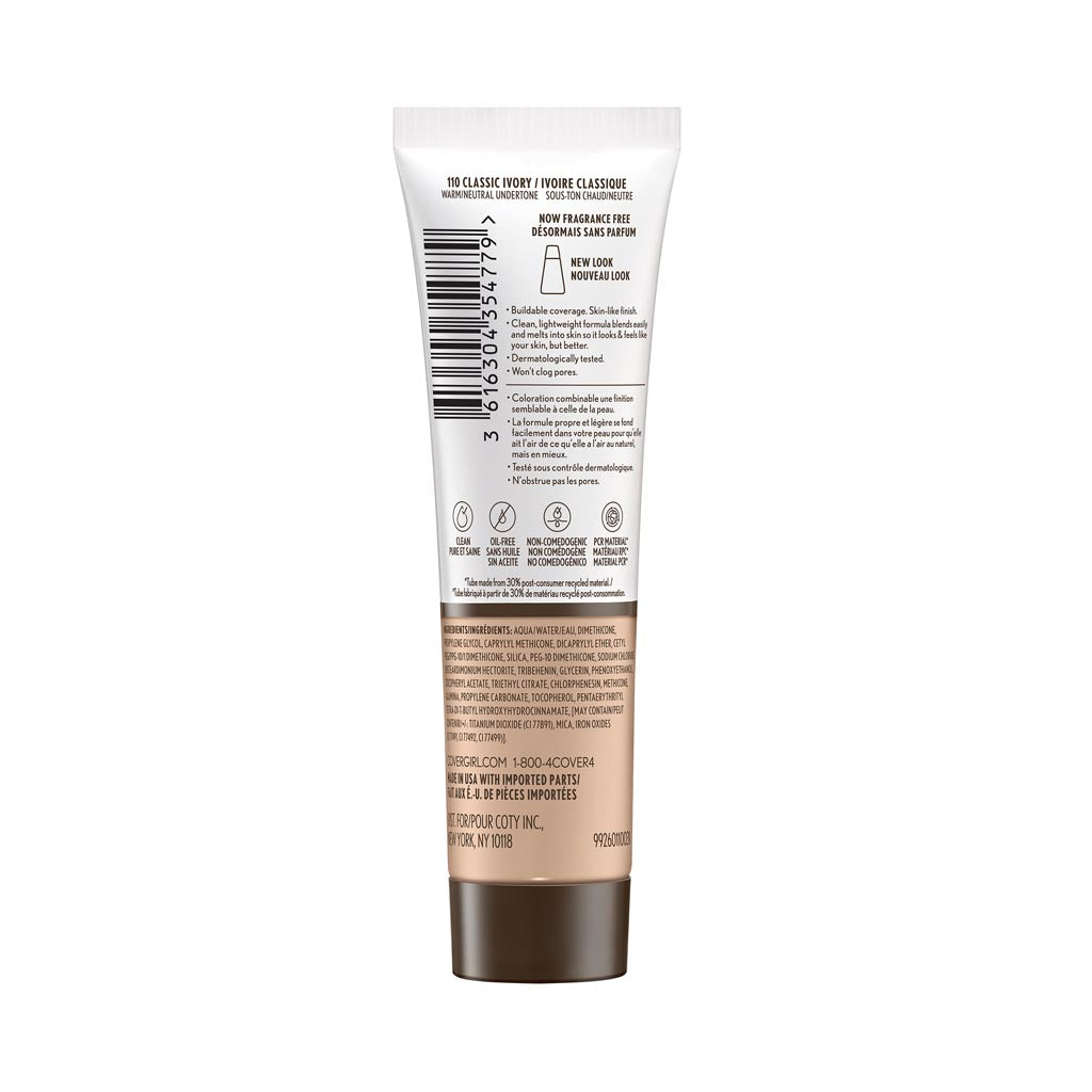 Clean Invisible Foundation - US 7277