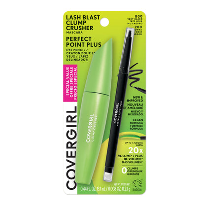 Lash Blast Clump Crusher Mascara + Perfect Point Plus Eyeliner - US 6163