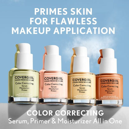 Clean Fresh Skincare Color Correcting Serum Moisturizer Primer - US 1595