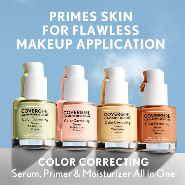 Clean Fresh Skincare Color Correcting Serum Moisturizer Primer - US 5411