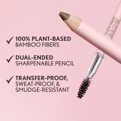 Clean Fresh Brow Volumizer Fiber Powder Pencil - US 1119