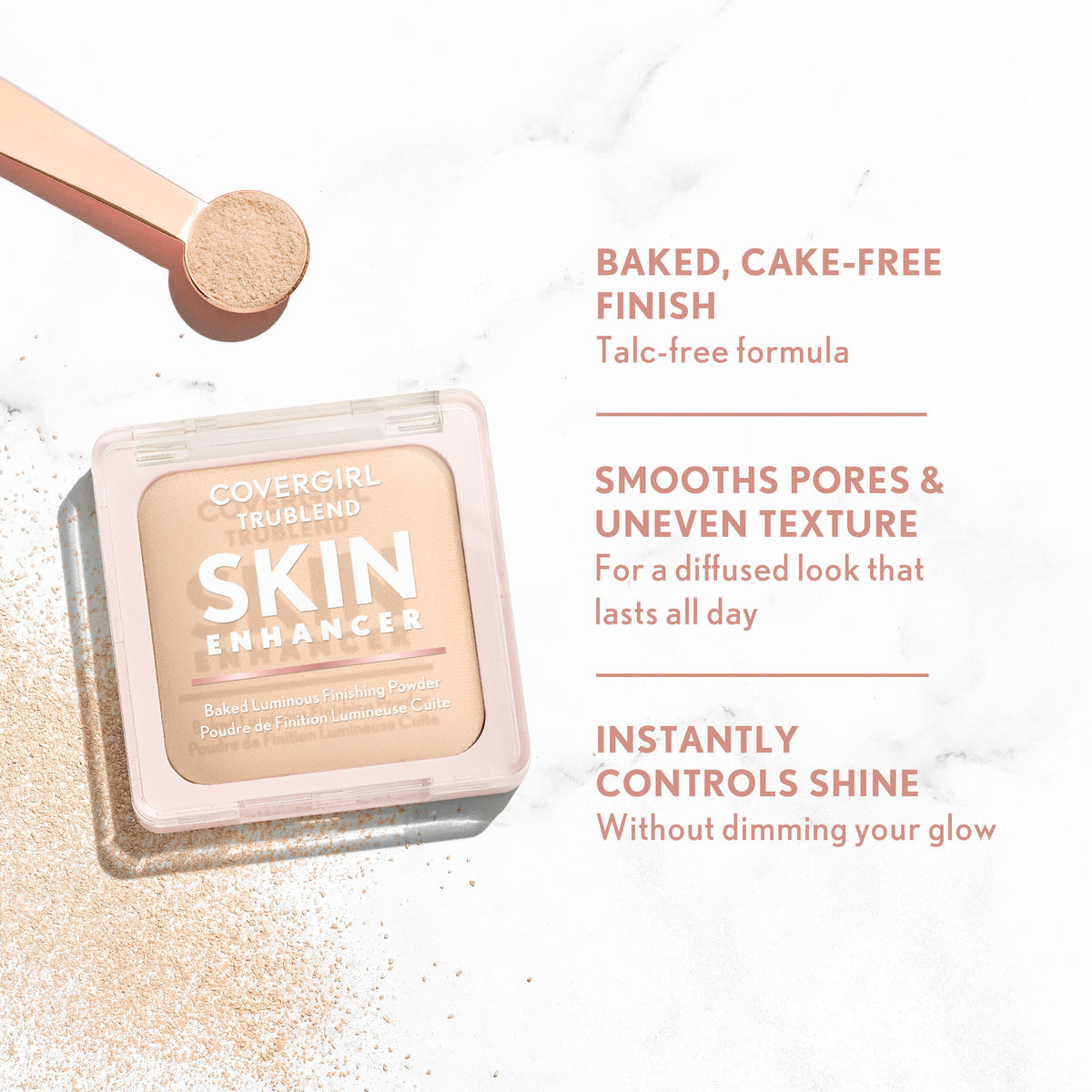 Trublend Skin Enhancer Baked Luminous Finishing Powder - US 3088