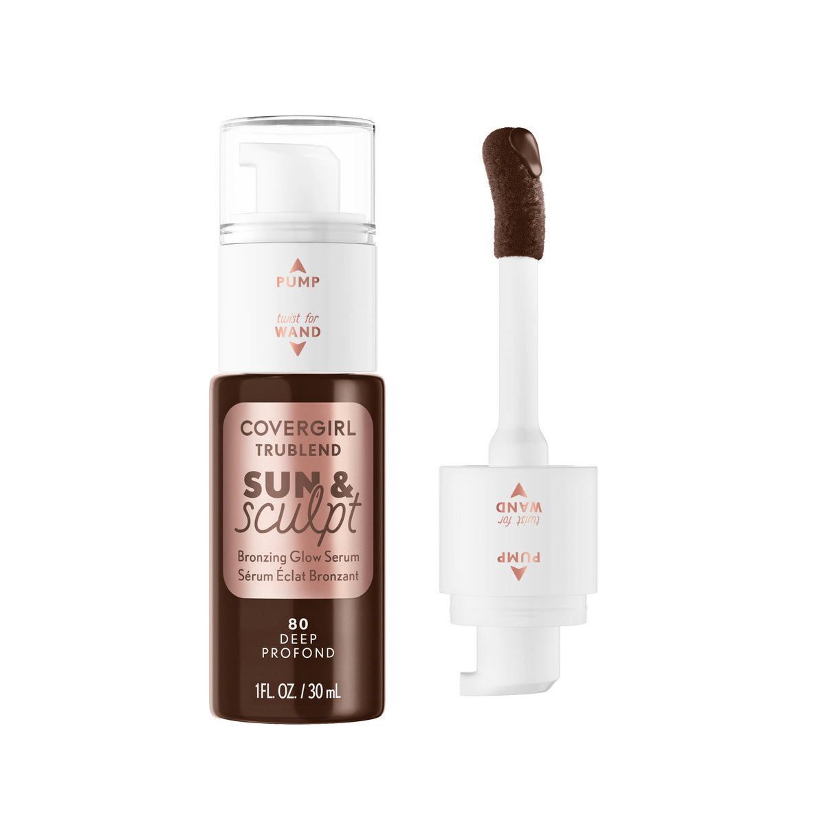 Trublend Sun & Sculpt Bronzing Glow Serum - US 7562