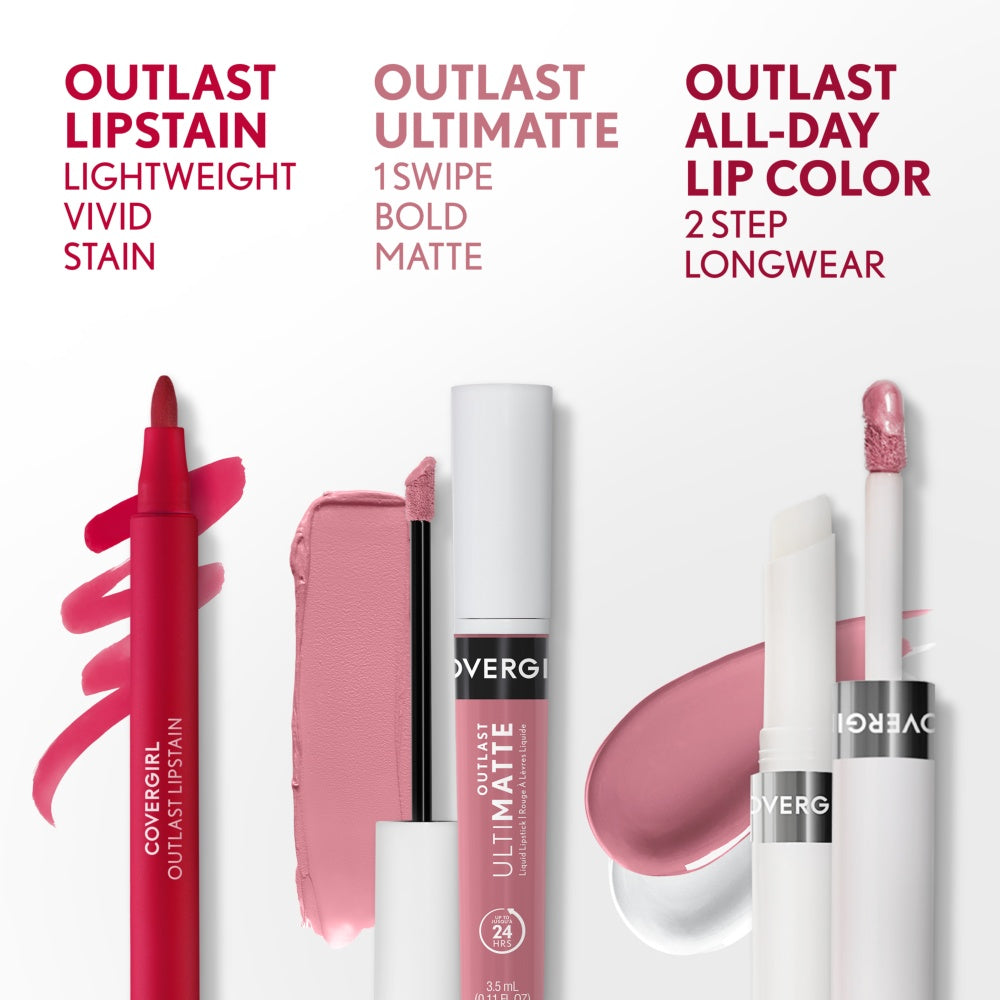 Outlast All-Day Lip Color With Topcoat - US 8204