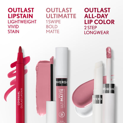 Outlast All-Day Lip Color With Topcoat - US 3675