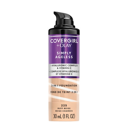 Simply Ageless + Olay 3-In-1 Liquid Foundation - US 3716