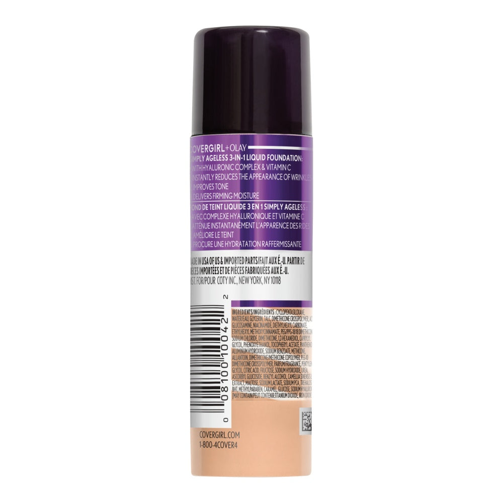 Simply Ageless + Olay 3-In-1 Liquid Foundation - US 9824